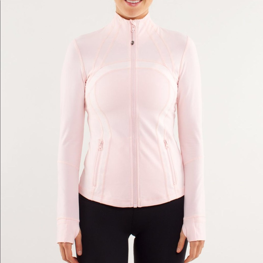 Lululemon define jacket used 12 blush light pink